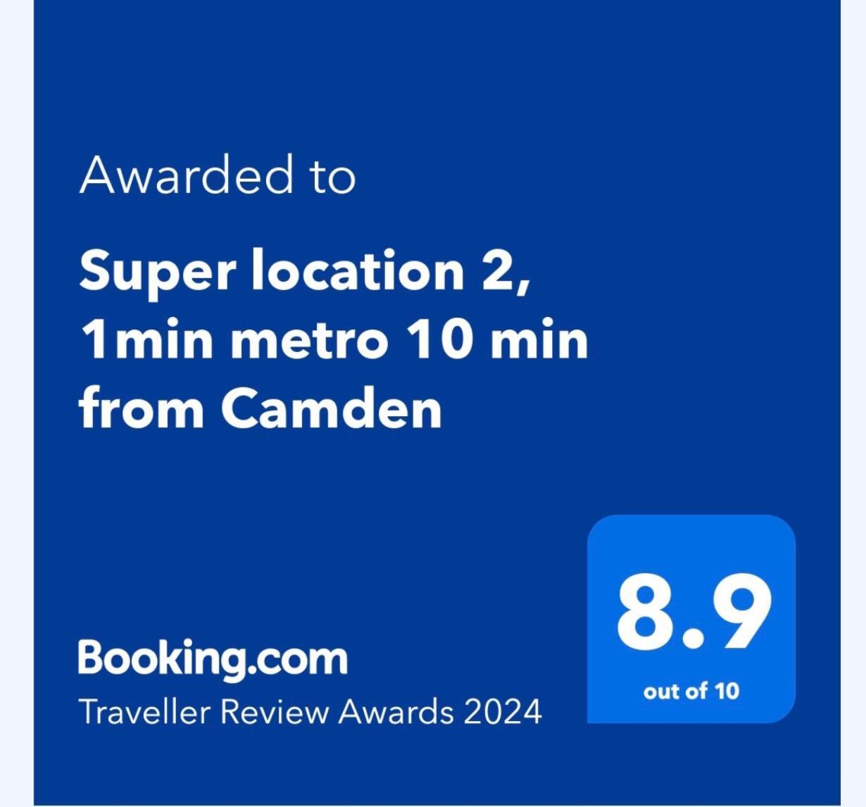 Super Location 2, 1Min Metro 10 Min From Camden Apartment ลอนดอน ภายนอก รูปภาพ
